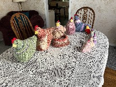 Ruth; Handy Work; Emotional Support Chickens
